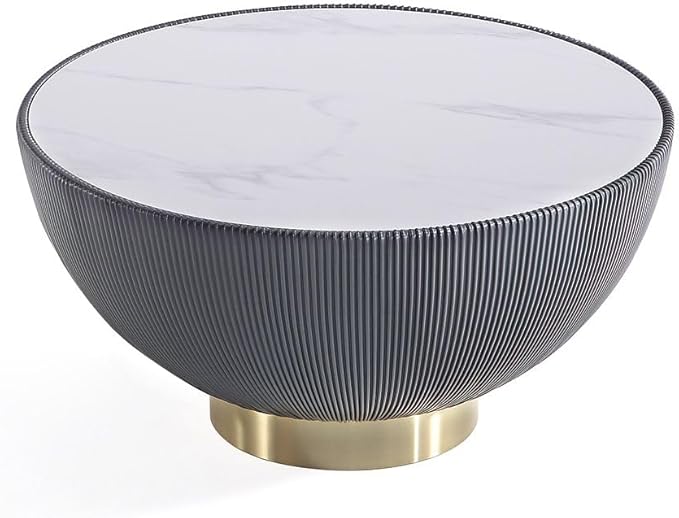 Manhattan Comfort Anderson Modern 28.15" Round Coffee Table 2.0 - Image 8