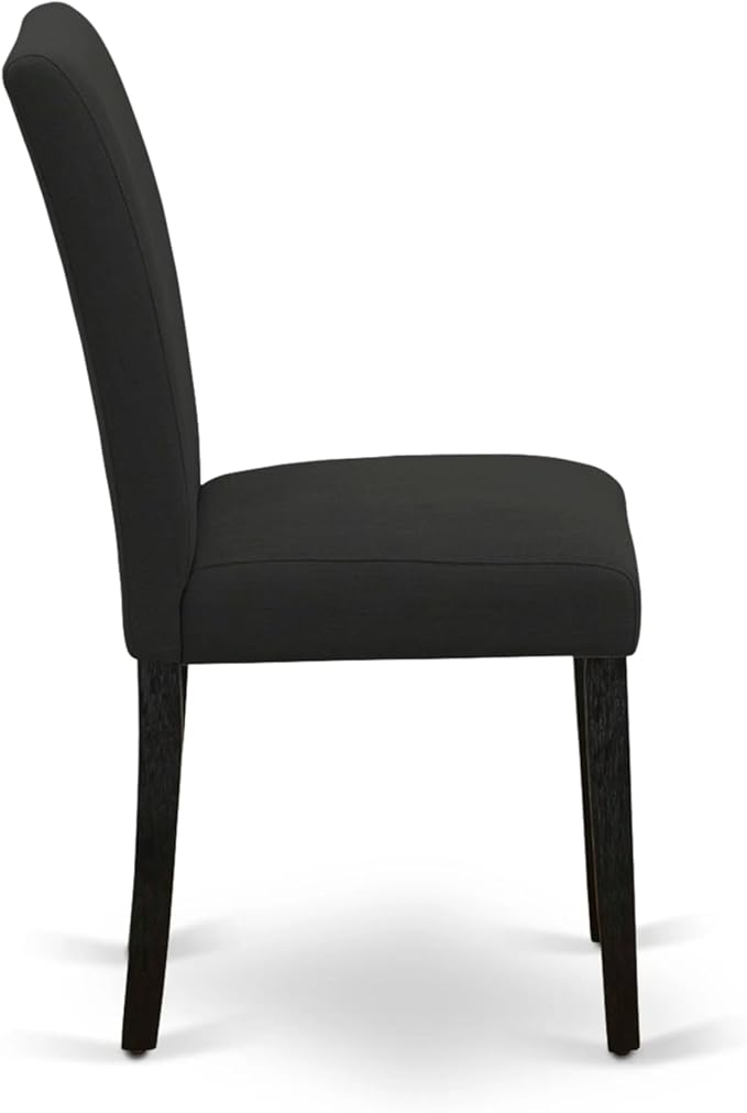 East West Furniture AMAB3-ABK-24 3 Piece Modern Dining Table Set Contains a - Image 8