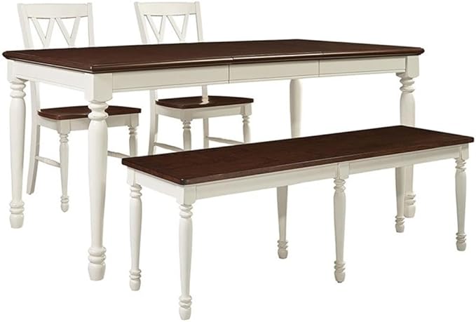 Crosley Furniture Shelby 4-Piece Traditional Dining Table Set by CrosleyFurniture