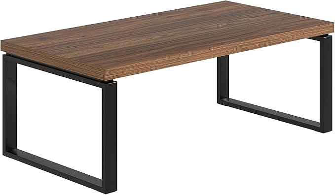 EXCEFUR Modern Coffee Table, Industrial Center Table - Image 9
