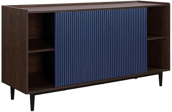 Manhattan Comfort Duane 59-Inch Ribbed Mid Century Modern Sideboard, Versatile - Image 6