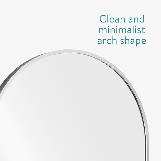 Navaris Arched Wall Mirror - Image 4