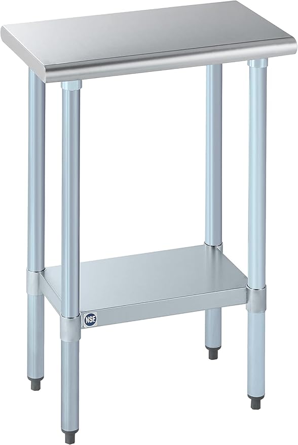 ROCKPOINT Stainless Steel Table by ROCKPOINT