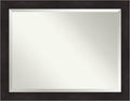 Amanti Art Brown Bathroom Mirror by AmantiArt