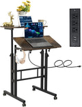 Hadulcet Mobile Standing Desk by Hadulcet