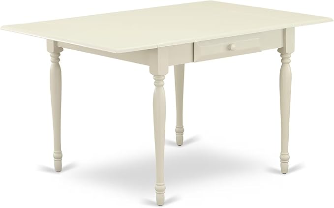 East West Furniture MZDO5-LWH-W 5 Piece Kitchen Table & Chairs Set Includes a - Image 3