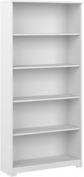 Bush Furniture Tall 5 Shelf Bookcase, Large Open Bookshelf, Sturdy Display by BushHome