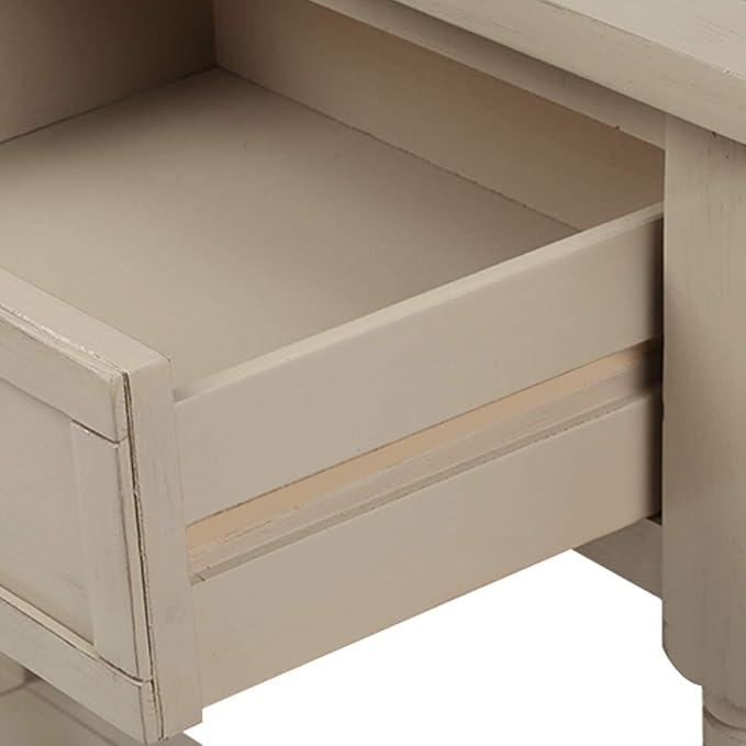 Bellemave Console Table with Drawers, Retro Entryway Table with 2 Drawers and - Image 9