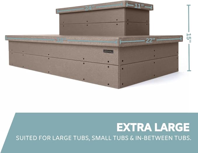 Heavy Duty Hot Tub Steps with Storage - Image 8