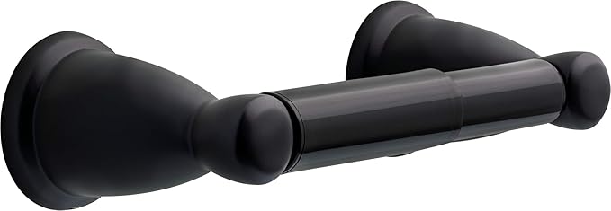 Franklin Brass Kinla 5-Piece Bathroom Set Matte Black 18" and 24" Towel Bar - Image 5