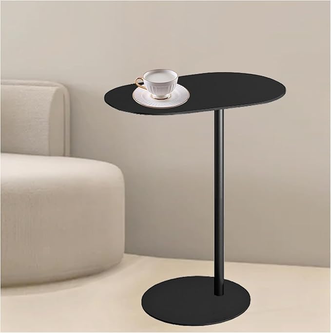 Modern Metal Side Table C Shaped End Table - Image 8