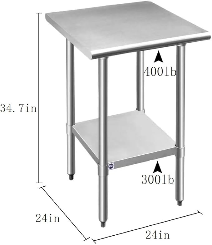 ROCKPOINT Stainless Steel Table - Image 3