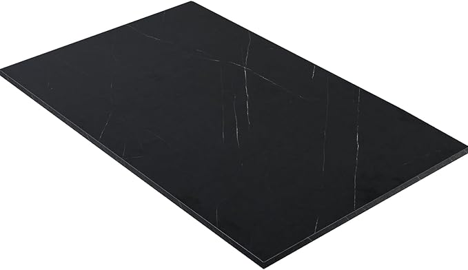 Kaboon Universal Tabletop 36 x20, Solid One-Piece Melamine Table Top, Double by Kaboon