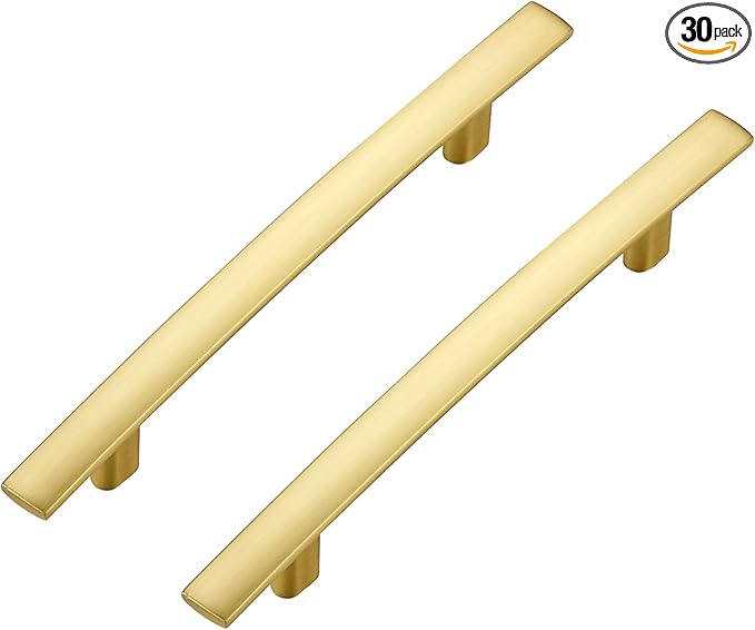30 Pack Cabinet Handles 4" Hole Center by Ravinte+Decor