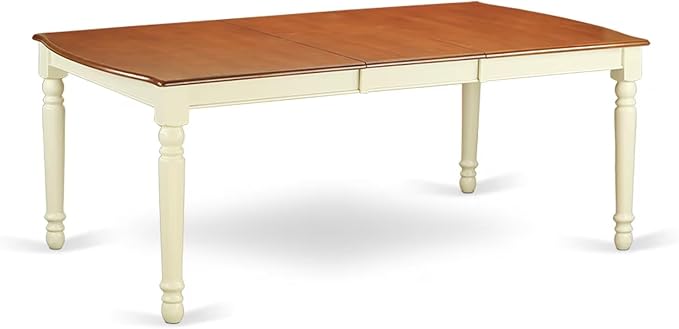 East West Furniture DODA5-BMK-W 5 Piece Dining Set Includes a Rectangle Dining - Image 3