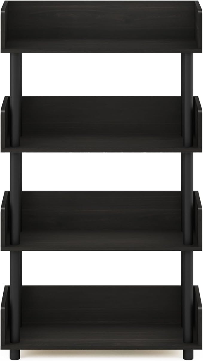 Furinno Turn-N-Tube 4-Tier Multipurposes Display Rack, Open Shelf Rack/Storage - Image 5