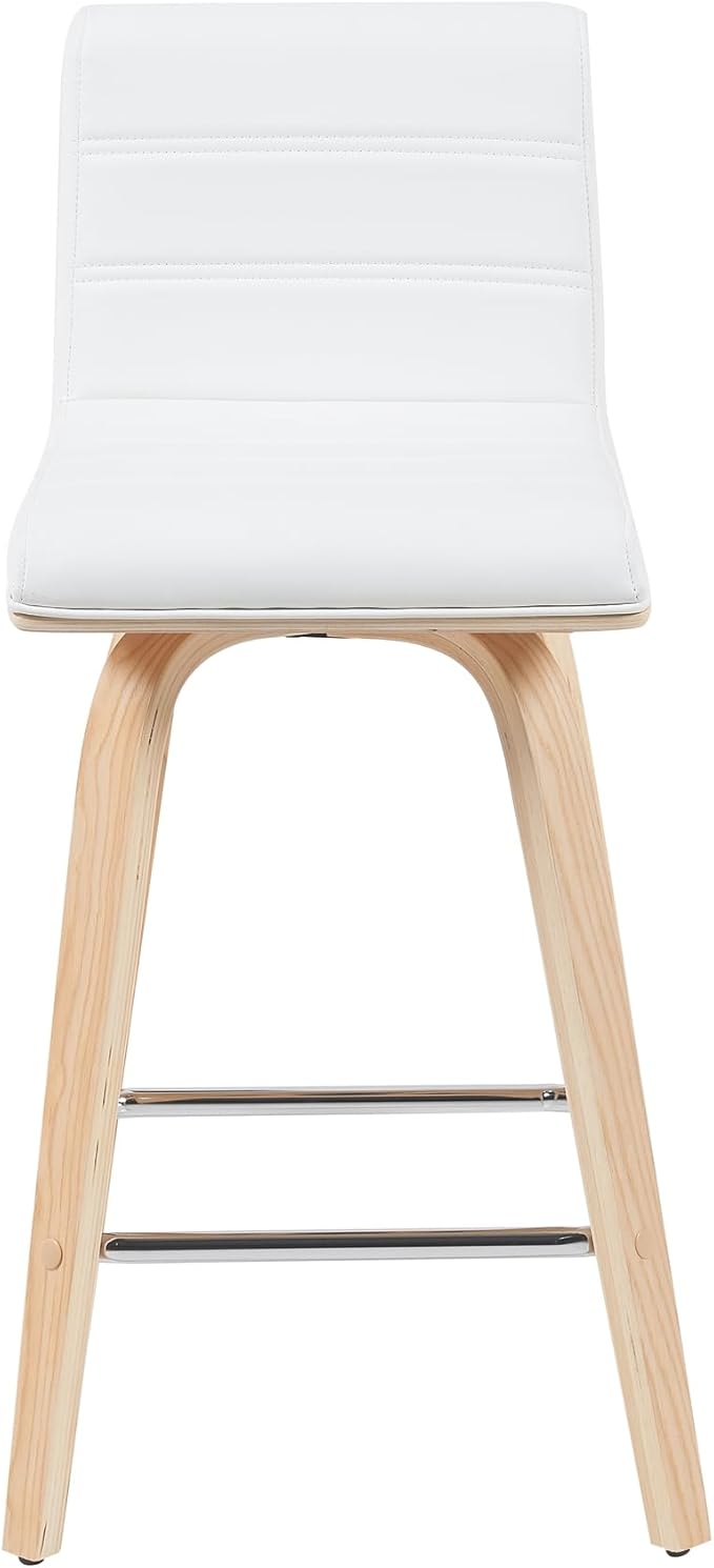 Vienna Modern Counter Height Swivel Bar Stool - Image 3