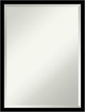Amanti Art Black Bathroom Mirror by AmantiArt