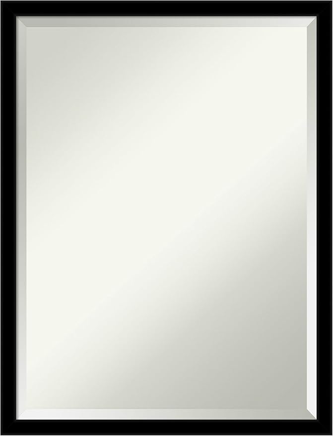 Amanti Art Black Bathroom Mirror by AmantiArt