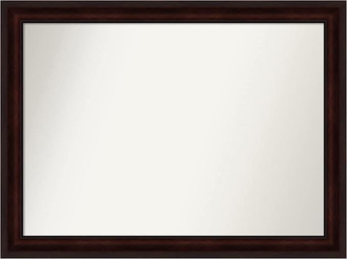Amanti Art Silver Bathroom Mirror by AmantiArt