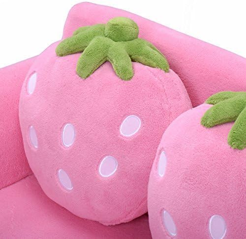 Costzon Kids Couch, Double Seat Pink Children's Sofa - Image 7