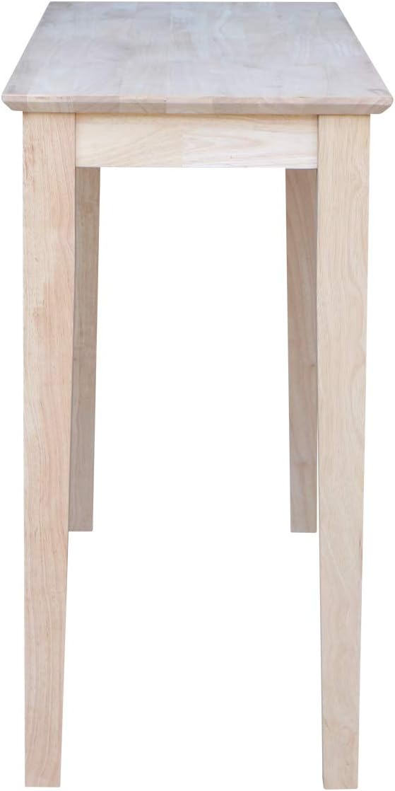 Solid Wood Extended Length Shaker Console Table - Image 6