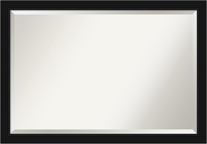Amanti Art Black Bathroom Mirror by AmantiArt
