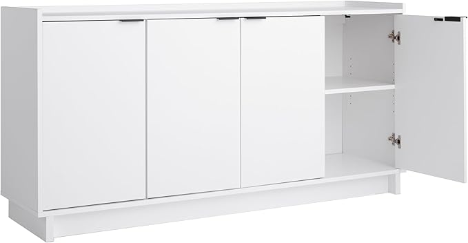 Prepac Simply Modern 4 Door Console Table - Image 10