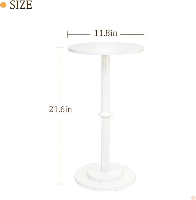 MaxSmeo Drink Table, Small Side Table - Image 2