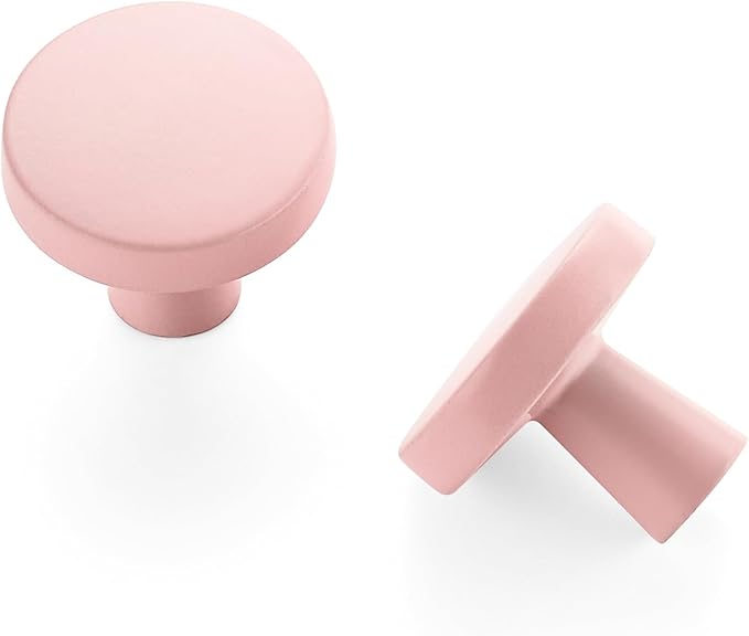 Ravinte 5 Pack Drawer Pulls 1-1/4 Inch Kitchen Cabinet Knobs Solid Round - Image 9