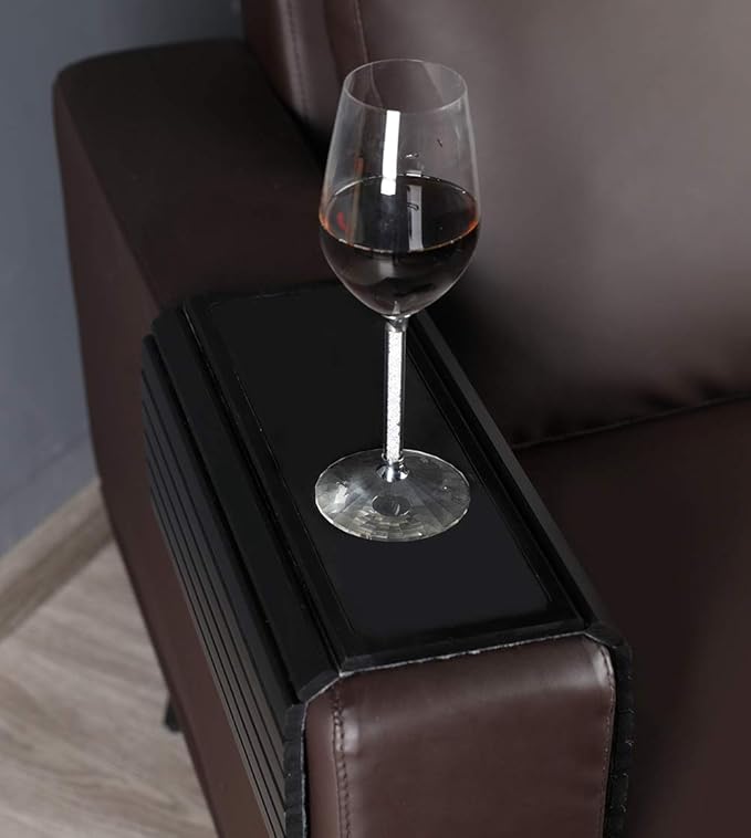 GEHE Sofa Arm Tray Table for Couch Flexible/Foldable Sofa Tray Couch arm Table - Image 2