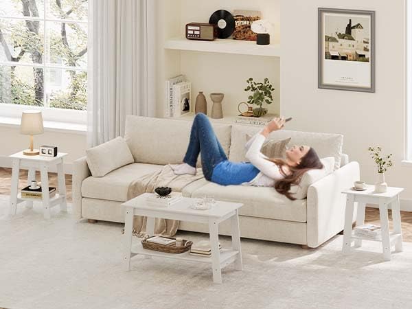 Garvee End Table, Side Table - Image 6
