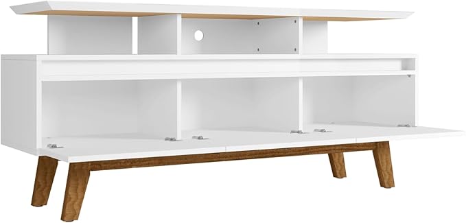 Manhattan Comfort Yonkers 63 Inch Mid Century Modern TV Stand - Image 5