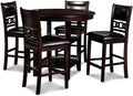 New Classic Furniture Gia 5-Piece Round Counter Height Set by NewClassicFurniture