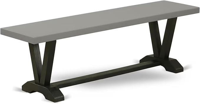East West Furniture V696DR124-6 6 Piece Kitchen Table Set Contains a Rectangle - Image 5