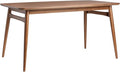 Walker Edison Mid-Century Modern Solid Wood Tapered-Leg Dining Table, 59 Inch by WalkerEdison
