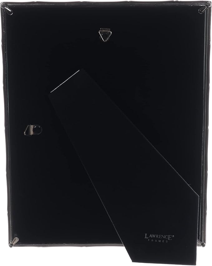 Lawrence Frames 8x10 Black Polished Metal Picture Frame - Image 4