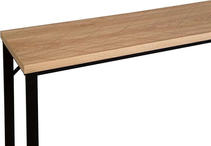 AC Pacific Bali Coastal Modern Narrow Console Table - Image 6