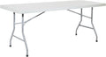 Office Star Resin Multipurpose Rectangle Folding Table by Office+Star