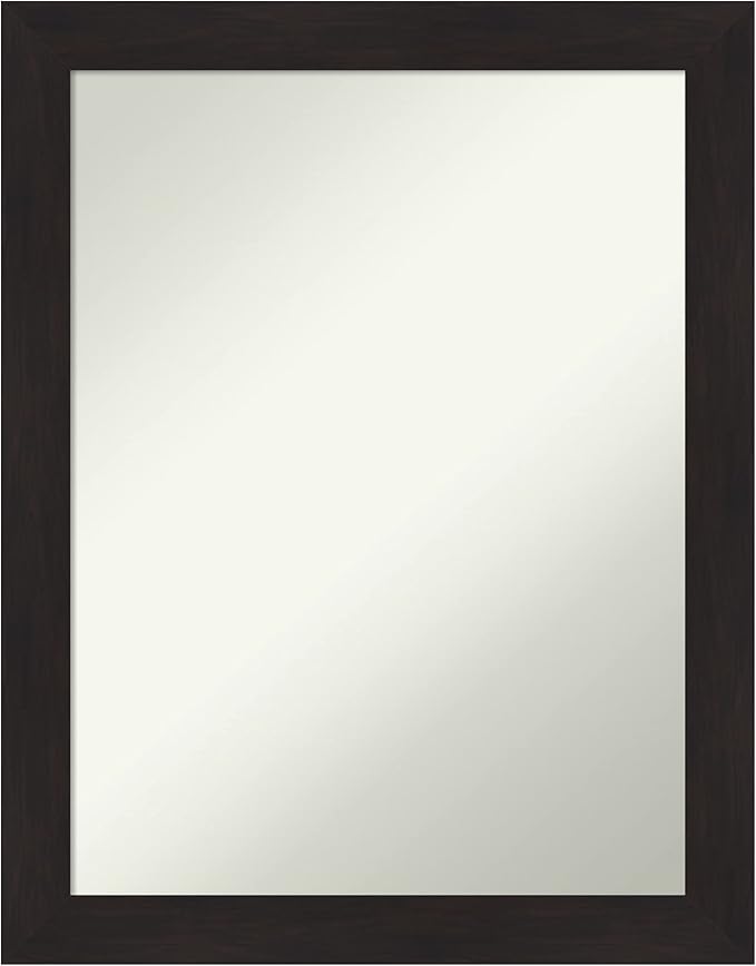 Amanti Art Brown Bathroom Mirror by AmantiArt