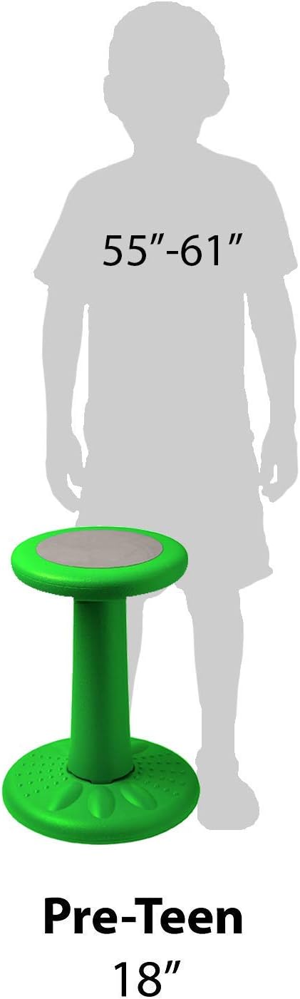 ActiveChairs Kids Wobble Stool, Flexible Elementary Classroom Seating, Improves - Image 7