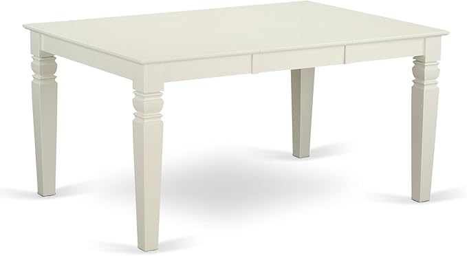 East West Furniture WEIP5-LWH-W 5 Piece Dining Set Includes a Rectangle Dining - Image 3