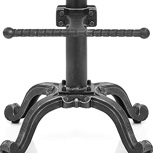LOKKHAN Tractor Seat Bar Stool-Rustic Industrial Bar Stool-Farmhouse Cast Iron - Image 5
