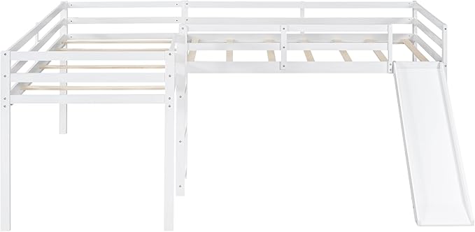 L-Shaped Twin Size Loft Bed - Image 5