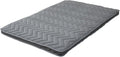 EMOOR Japanese Wool-Blend Padded Futon Mattress GOMA Queen Dark Gray, Gusset by EMOOR