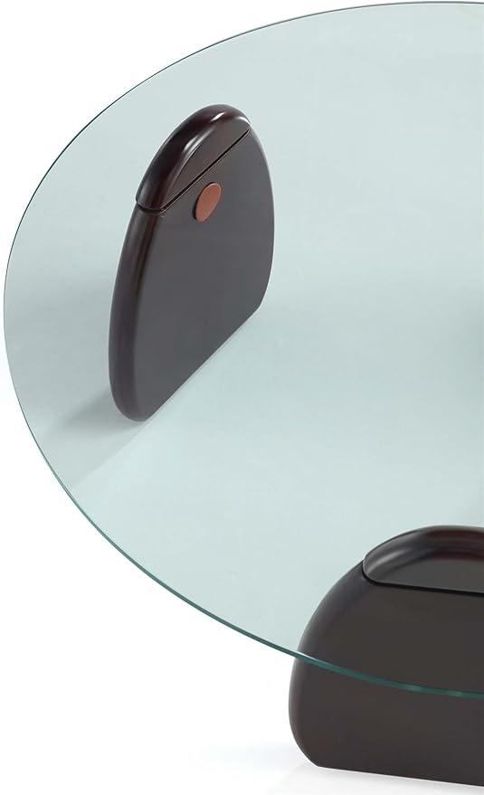 Manhattan Comfort Artesia 2 Piece Set, Round End and Coffee Tables - Image 8