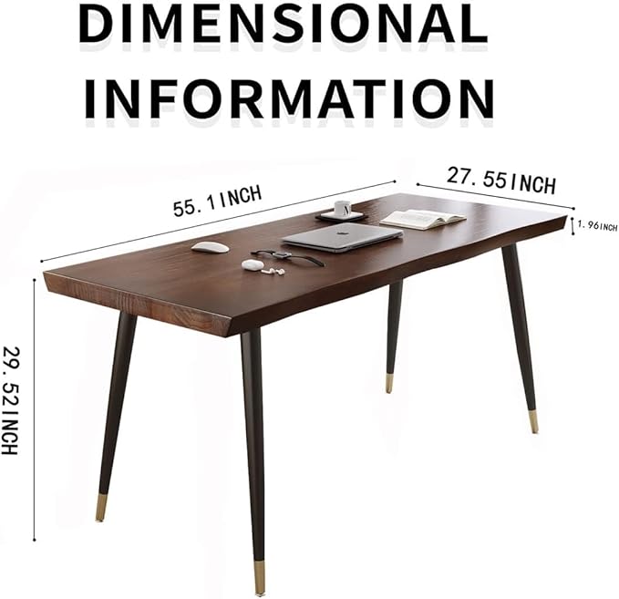 Modern Simple Style 55" Standing Desk Study Computer Desk - Image 2
