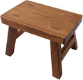 Solid Wood Tiny Step Stool for Kids Change Shoes Foot Stool Plant Stand by XDStool