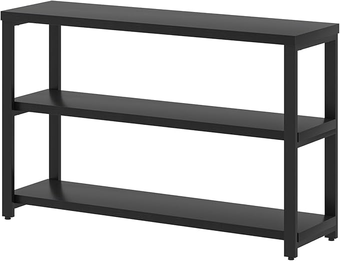 EXCEFUR Industrial Entryway Table, 3 Tier Console Table - Image 9
