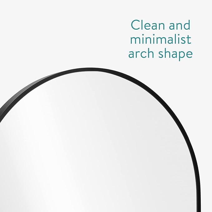 Navaris Arched Wall Mirror - Image 4